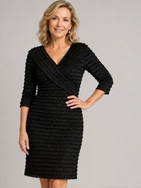 Frank Lyman Ruffled Dress